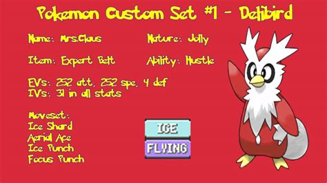 delibird moveset.